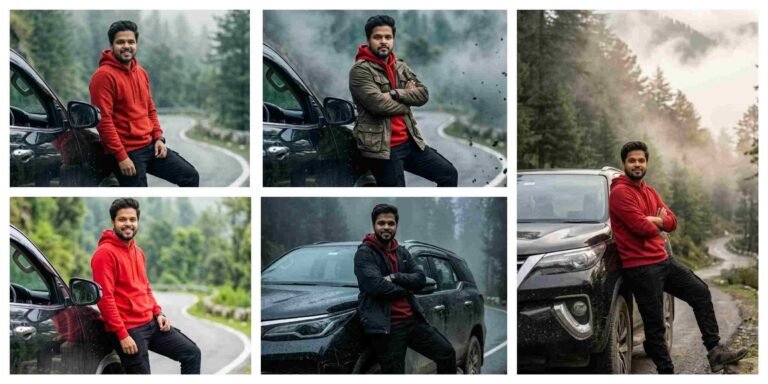 Boy With Black Fortuner Ai Prompt | AI Image Generator for Business Marketing