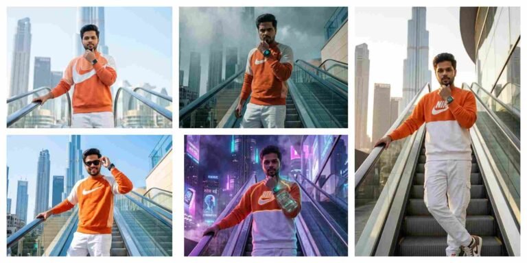 Dubai Tour Ai Photo Editing Prompt For Boy | AI Image Generator for Business Marketing