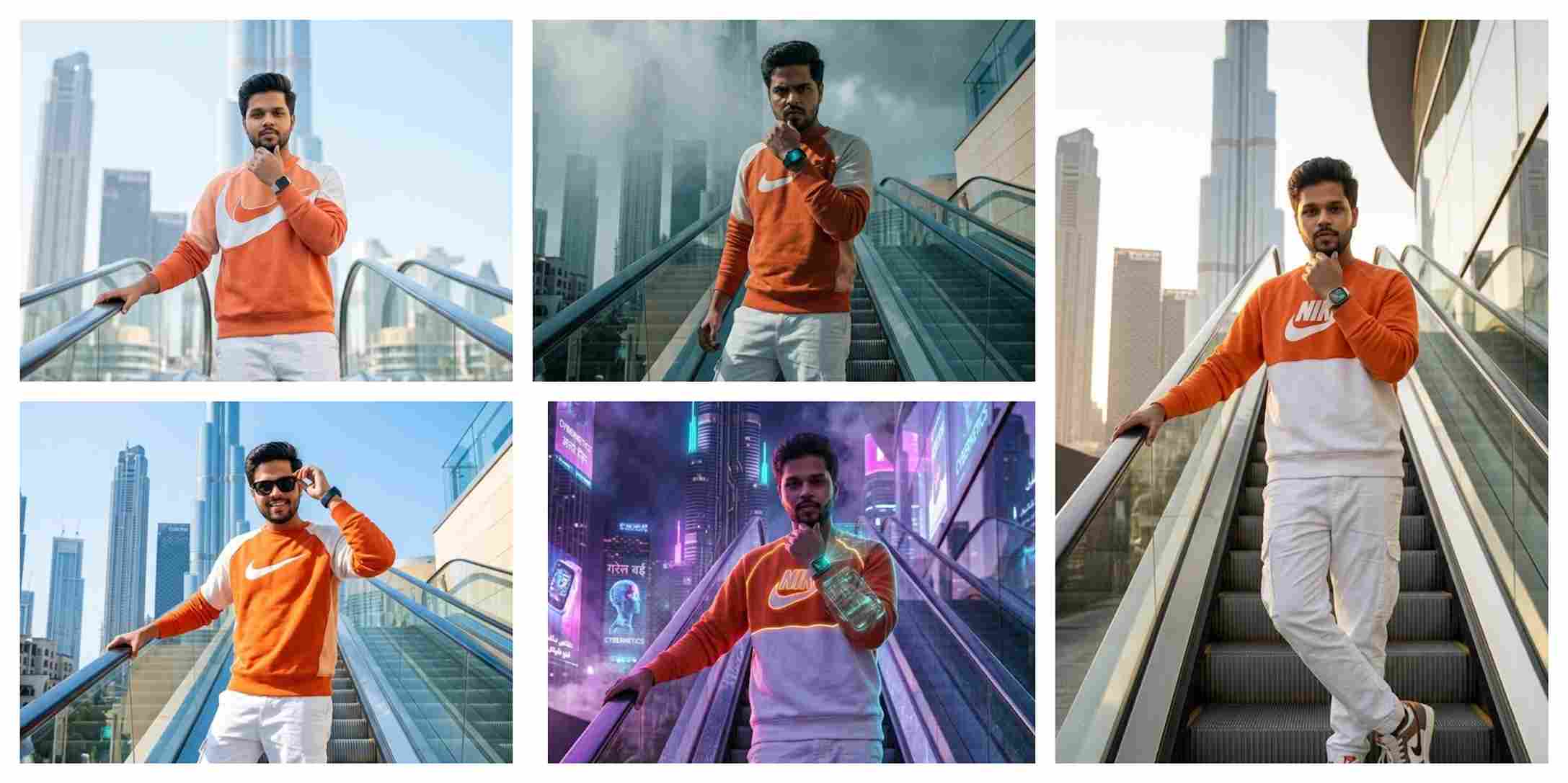 Dubai Tour Ai Photo Editing Prompt For Boy | AI Image Generator for Business Marketing