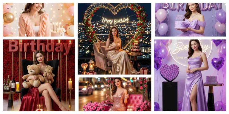 Happy Birthday AI Photo Editing Prompt | AI Image Generator for Business Marketing