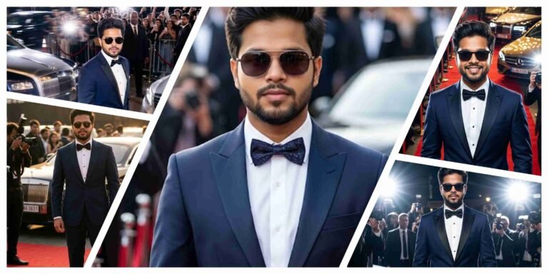 Hollywood Style Ai Photo Editing Prompt | AI Image Generator for Business Marketing