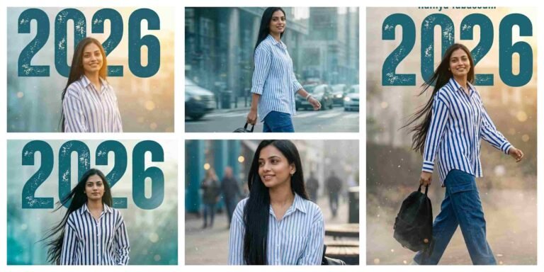 2026 Cinematic Walking Girl Portrait AI Prompt |AI Image Generator for Business Marketing