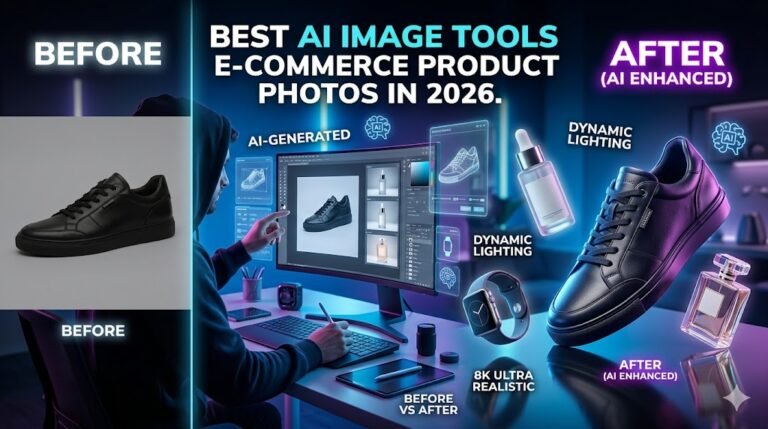 Best AI Image Tools for E-commerce Product Photos in 2026