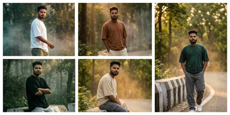 Cinematic Outdoor Fashion AI Photo Editing Prompt | Gemini and ChatGPT