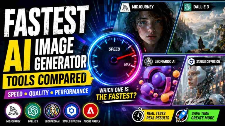 Fastest AI Image Generator Tools Compared (Guide to Speed, Quality & Real-World Performance)