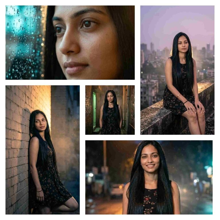 Girl Ultra Detailed Lofi Dusk Portrait Edit AI Prompt | AI Image Generator for Business Marketing