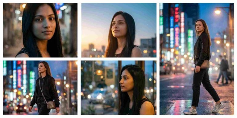 Instagram Ready Lofi Dusk Aesthetic With Warm Cinematic Lighting AI Prompt