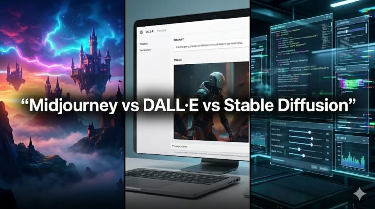 Midjourney vs DALL·E vs Stable Diffusion: The Ultimate AI Image Generation Comparison Guide (2026)