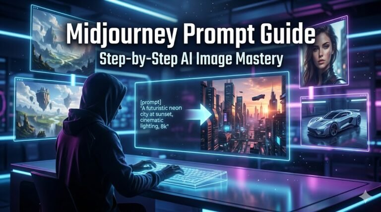 Step-by-Step Midjourney Prompt Guide: How to Write Powerful Prompts for Stunning AI Art
