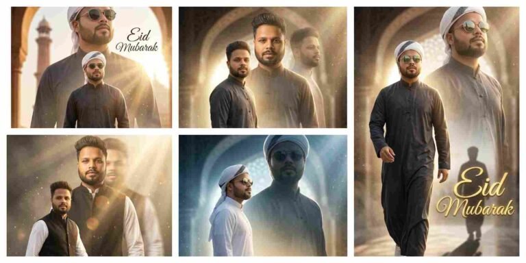 Ultra Realistic Eid Mubarak Cinematic Portrait AI Prompt