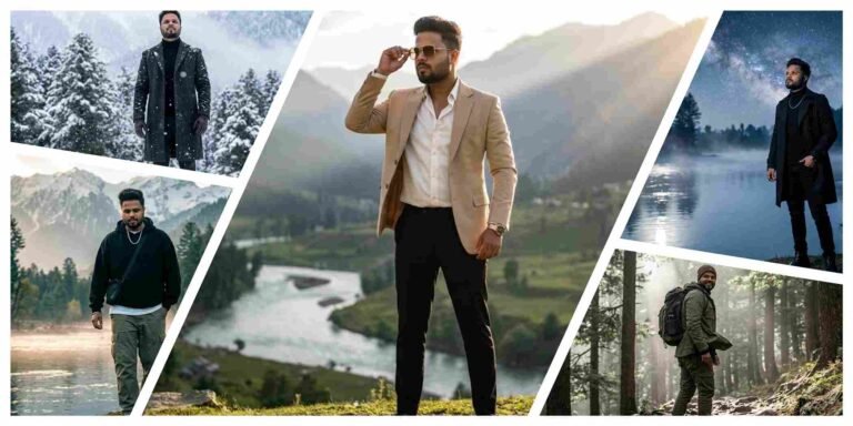 Ultra Realistic AI Prompt Pahalgam Adventure Photography Style