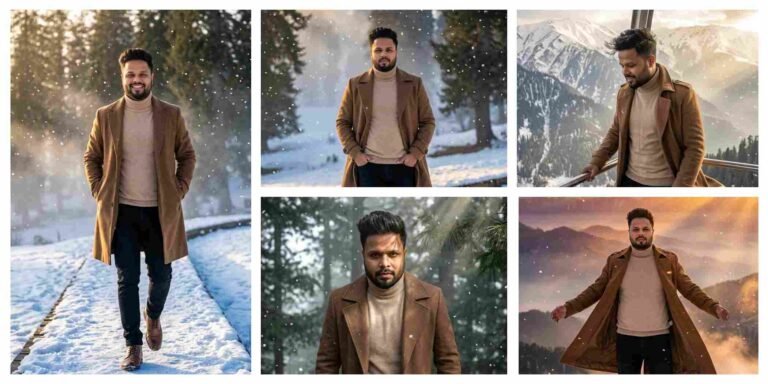 Ultra Realistic Gulmarg AI Prompt For Cinematic Snow Mountain