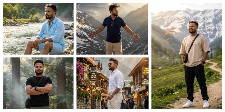 Ultra Realistic Manali AI Prompt For Viral Travel Influencer Shot